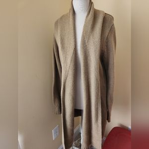 Brown Long Cardigan/14/16